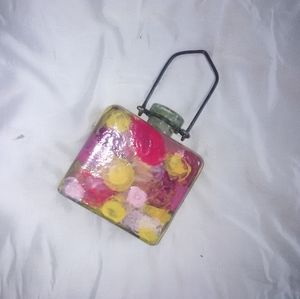 Vintage glass decorative art perfume diffuser